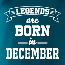 Legends are born in December Legends are born in December