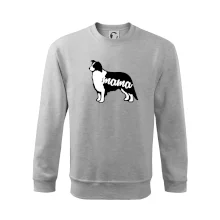 Border kolie mama obrys