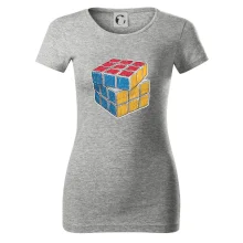 Rubikova kocka kreslená