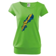 Mapy - názvy miest - Švédsko