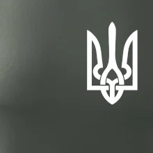 Ukrajina trojzubec prsník