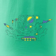 Stop war - Ukrajinské farby Stop war - Ukrajinské farby