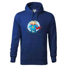 Táta superman - dievča a chlapec