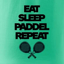 Eat sleep padiel repeat pod sebou