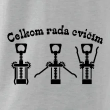 Celkom rada cvičím