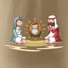 Ježiško v jasličkách