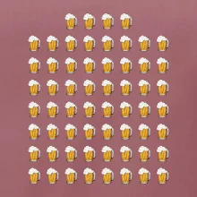 Narodeniny - 60x pivo