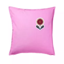 Folklór na prsníku kvetina guľatá