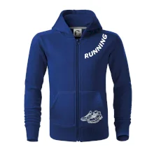 Running nápis šikmo