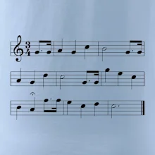 Veľa šťastia zdravia - noty