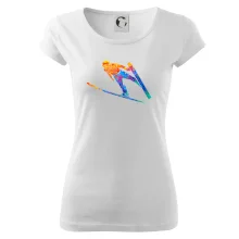 Skokan na lyžiach splash