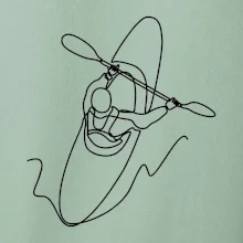 Kajak zhora jedným ťahom