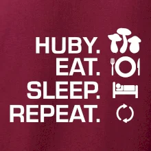 Huby Eat Sleep Repeat