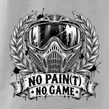 No Paint, No Game – motív s maskou