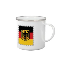 Nemecká známka - vlajka