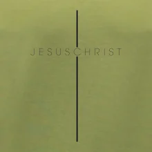 JesusChrist nápis v kríži