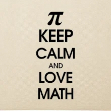 Keep calm and love math