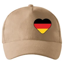 Germany love prso - Nemecká vlajka
