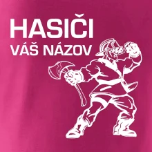 Hasič postava - vlastný názov
