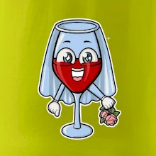 Červené víno pro nevěstu