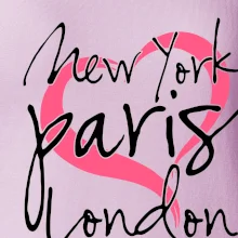 I love NYC Paris London