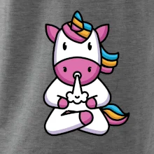 Yoga fučiaci jednorožec