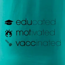 Educated motivated vaccinated Educated motivated vaccinated