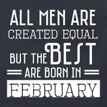 All men are created equal february