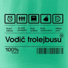 Čiarový kód - Vodič trolejbusu