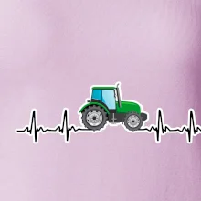 Traktor farebný ekg