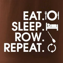 Eat sleep row repeat