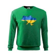 Ukrajina vlajka mapa Ukrajina vlajka mapa