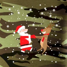 Tancujúci Santa a sob