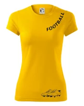 FOOTBALL nápis šikmo