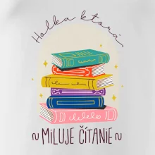 Holka, ktorá miluje čítanie