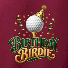 Narozeninové birdie s golfovým míčkem