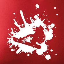 Snowboard splash