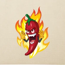 Chili paprička veľmi pálivá