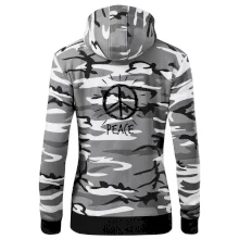 Peace symbol čiernobiely