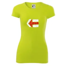 Párová turistická značka  červená Párová turistická značka  červená