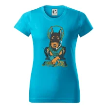 Bojový doberman (Pecka design)