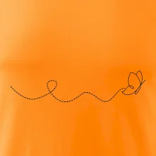 Dráha letu motýľa - vlnovka