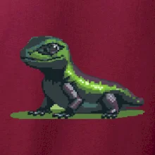 Leguán pixel