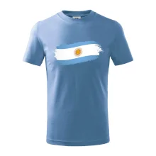 Argentína vlajka obhrýzaná