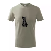 Origami mačka spredu