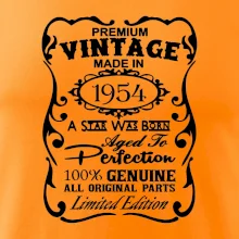 Vintage Etiketa - 1954