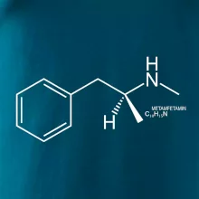 Molekulárna štruktúra pervitín Molekulárna štruktúra pervitín