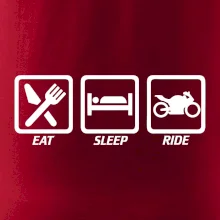 Eat sleep ride - cesta Eat sleep ride - cesta