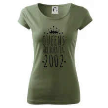 Queens are born in 2002
