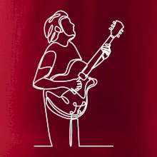 Gitarista jedným ťahom Gitarista jedným ťahom